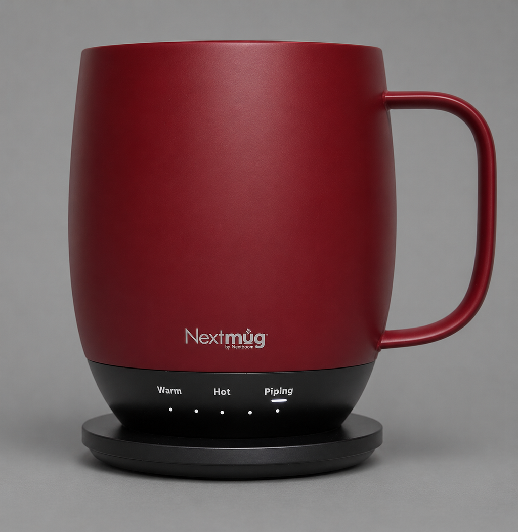 Nextmug - Temperature-Controlled, Self-Heating Coffee Mug (Violet - 14 oz.)
