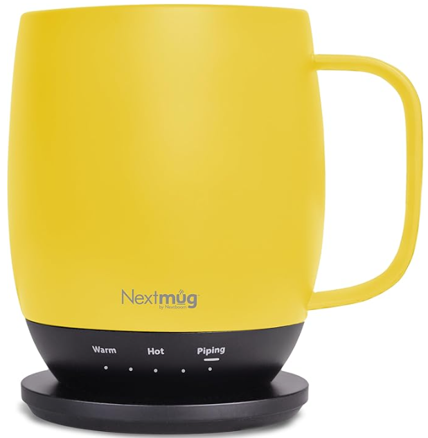 Nextmug - Temperature-Controlled, Self-Heating Coffee Mug (Violet - 14 oz.)