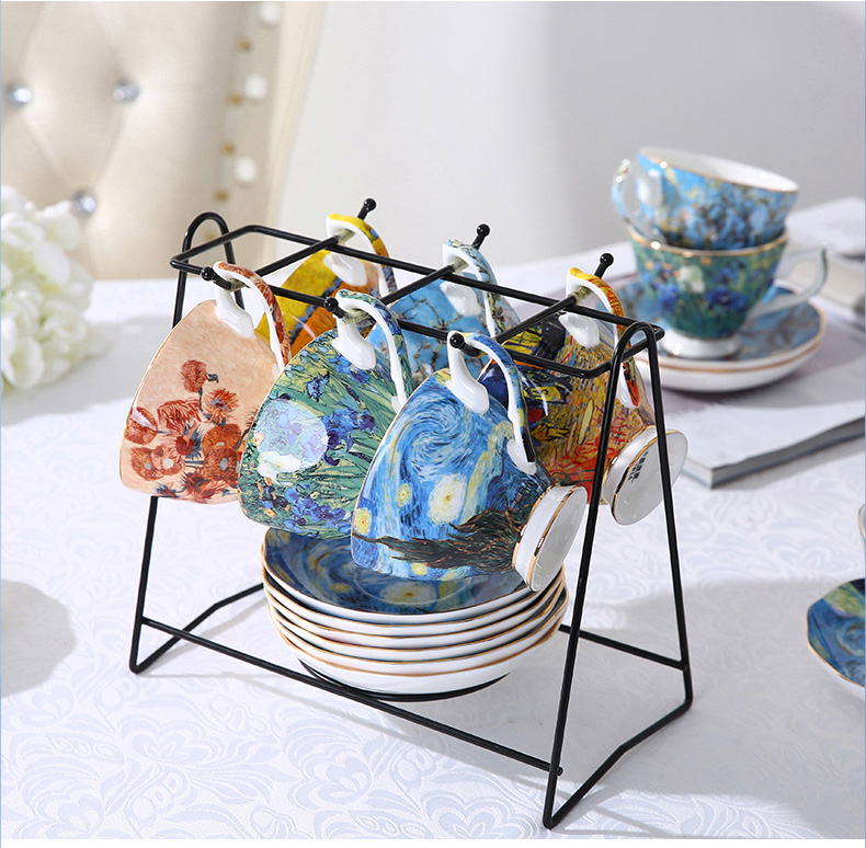 Van Gogh Art Painting Tableware Set 3 pcs