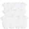 10 Pcs Lot Baby Bodysuits Newborn Baby Clothing Cotton White Kids Jumpsuits Baby Boy Girl Clothes