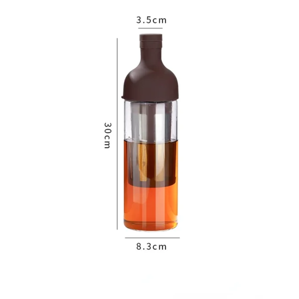 1000ml Glass Cold Brew Coffee Maker Coffee Pots Cafe Maker Coffe Filter Juice Tea Teapot Kettle 5