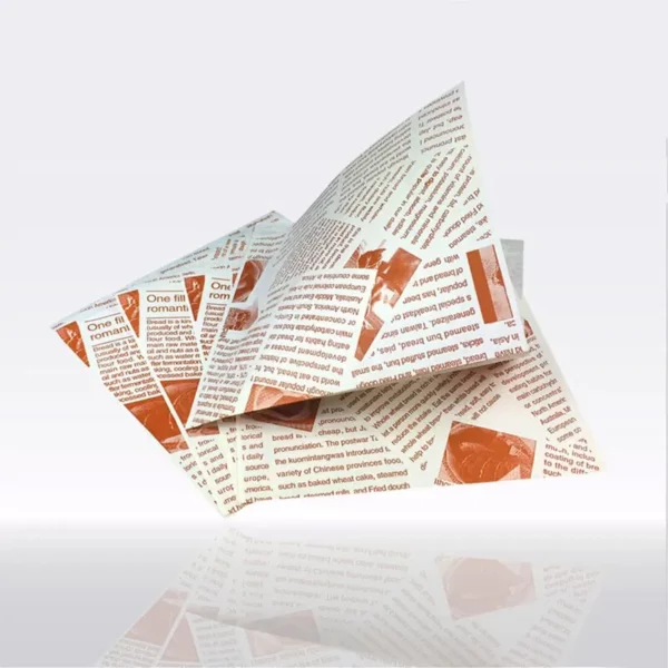 100pcs Hamburg Triangular Baking And Oil Proof Bags Donut Bakery Baking Food Packing Hand Wrapped Oilproof 3