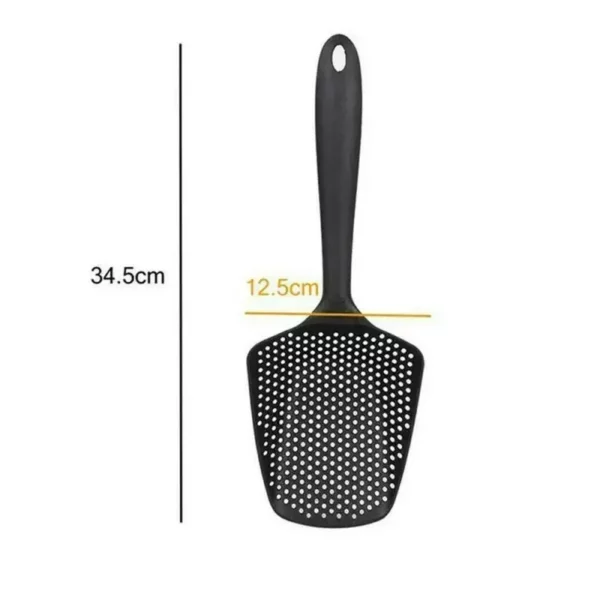 1pc Spoon Filter Cooking Shovel Strainer Scoop Nylon Spoon Kitchen Accessories Nylon Strainer Scoop Colander Leaking 4