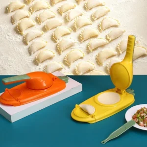 2 In1 Dumpling Maker Wrapper Presser Kit Manual Labor Saving Dumplings Dough Molder Machine Kitchen Gadget