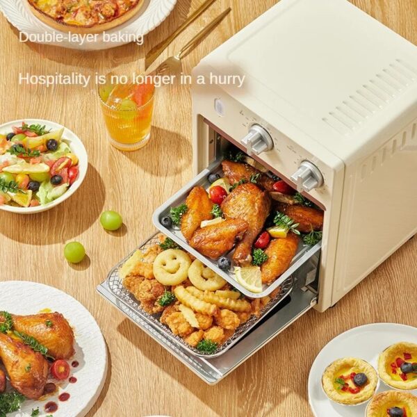 2023 new kitchen appliances air fryer 8 5l large capacity household electric fryer electric oven multifunctional 1