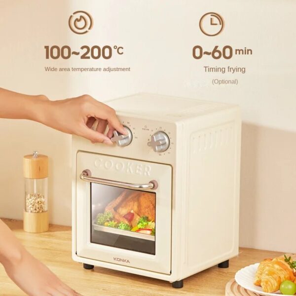 2023 new kitchen appliances air fryer 8 5l large capacity household electric fryer electric oven multifunctional 2