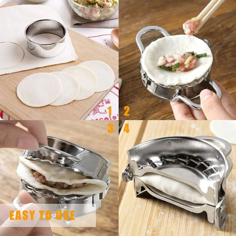 2pc Stainless Steel Dumpling Maker Small Dumpling Mold Ravioli Skin Maker Wrapper Pastry Making Tool Perogie 1