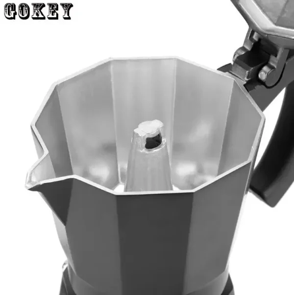 300ml Portable Electric Coffee Maker Stainless Steel Coffe Maker Espresso Mocha Coffee Pot Portable Coffee Machine 3