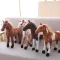 30cm Simulation Horse Plush Toys Cute Stuffed Animal Zebra Doll Soft Realistic Horse Toy Kids Birthday