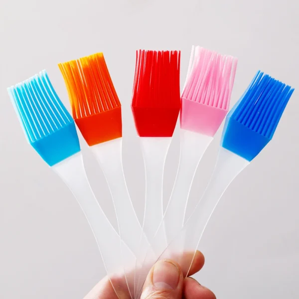 5 1pcs Silicone Oil Brush Basting Brush Diy Cake Bread Butter Baking Brushes Kitchen Cooking Barbecue 3