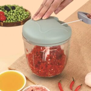 500 900ml Manual Meat Mincer Garlic Chopper Kitchen Accessories Vegetable Onion Cutter Meat Grinder Garlic Crusher