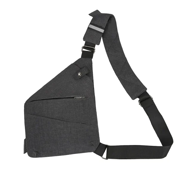 Brand Men Travel Business Fino Bag Burglarproof Shoulder Bag Holster Anti Theft Security Strap Digital Storage 5