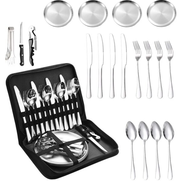 Camping Silverware Kit