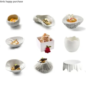 Ceramic Tableware Small Dinner Plate Dessert Bowl Rice Bowls Dim Sum Dish Sushi Plate Sauce Dish