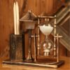 Children Sandglass Sand Clock Kitchentimer Vintage Hourglass Home Desktop Decor Students Night Light Souvenir Birthday Gifts