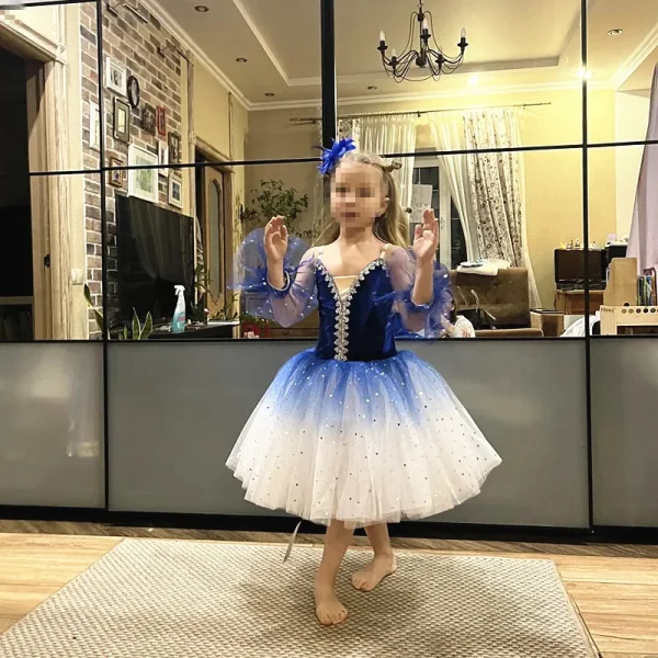 Children S Ballet Skirt Girl S Dance Skirt Sequin Tight Ballet Skirt Ballet Performer Collective Performance 1