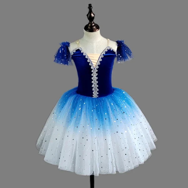 Children S Ballet Skirt Girl S Dance Skirt Sequin Tight Ballet Skirt Ballet Performer Collective Performance 5