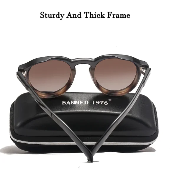 Fashion Vintage Polarized Male Sunglasses Men Women Retro Driving Fishing Luxury Brand Designer Sun Glasses Uv400 2