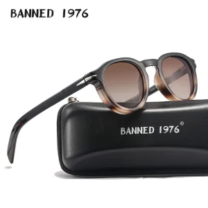 Fashion Vintage Polarized Male Sunglasses Men Women Retro Driving Fishing Luxury Brand Designer Sun Glasses Uv400