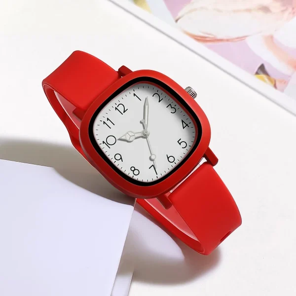 Fashion Women Watch Silicone Quartz Wristwatches For Women Clock Christmas Gift Valentine S Day Ladies Watches 3