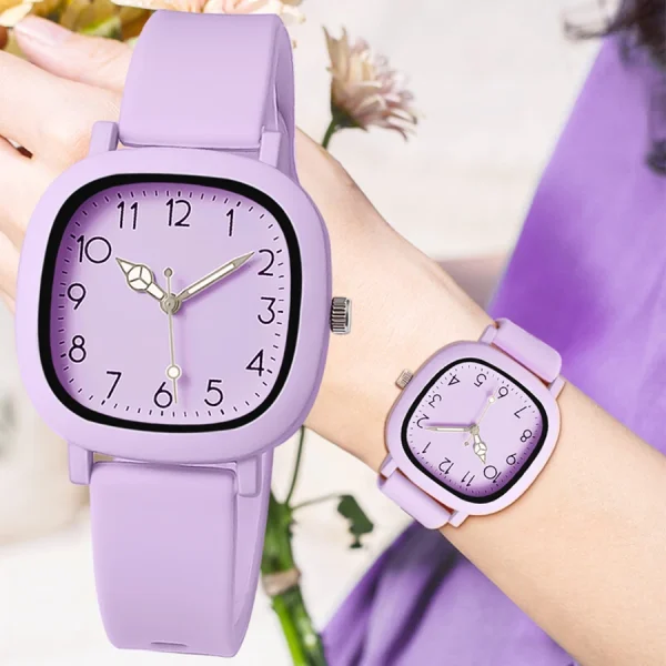 Fashion Women Watch Silicone Quartz Wristwatches For Women Clock Christmas Gift Valentine S Day Ladies Watches