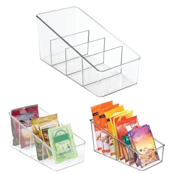 Food Storage Containers Pantry Organizer Transparent Kitchen Storage Organization For Pet Refrigerator Storage Box Spice Pouches 3