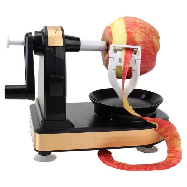 Hand Cranked Fruit Peeling Machine Apple Slicer Potato Peeler Vegetable Cutter Multifunction Kitchen Tool