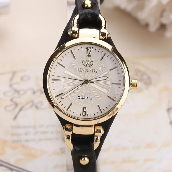 High Quality Women Watch Leather Strap Quartz Watches Ladies Casual Wristwatches Clock Gift Reloj Mujer 1