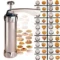 Hot Manual Cookie Press Stamps Set Baking Tools 24 In 1 With 4 Nozzles 20 Cookie