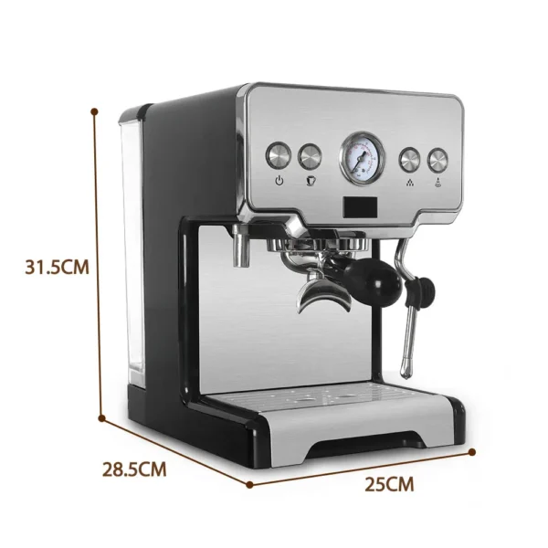 Itop 15 Bar Italian Semi Automatic Coffee Maker Cappuccino Milk Bubble Maker Espresso Coffee Machine For 1