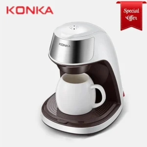 Konka Coffee Machine 2 In 1tea Coffee Powder Multiple Drip Cafeteria Fast Heating Offie Home 220v