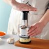 Kitchen Multifunctional Garlic Crusher Manual Garlic Onion Cutter Press Roll Crusher Chopper Home Appliance Kitchen Accessories