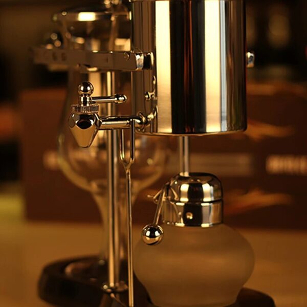 Luxury Vintage Style Home Coffee Maker Coffee Pot Belgian Royal Coffee Machine Set Siphon Drop Coffee 3