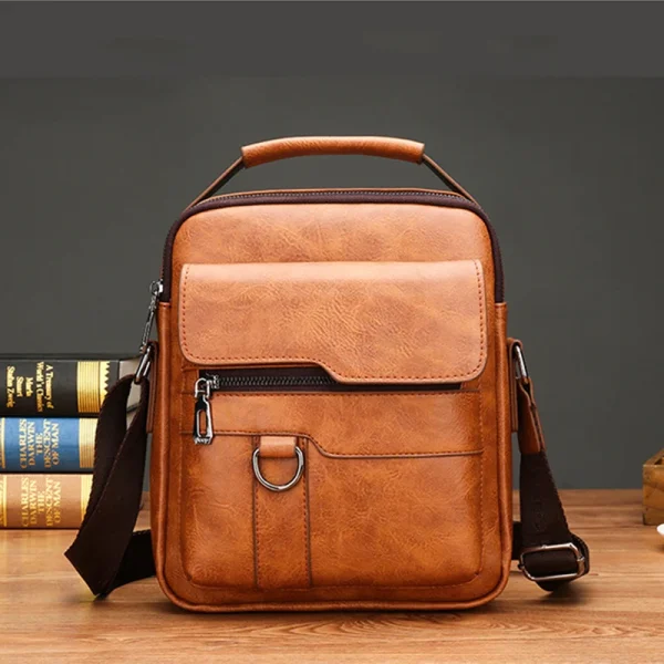 Men S Business Briefcase Vintage Shoulder Bag