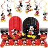 Mickey Mouse Birthday Party Supplies And Decorations Mickey Mouse Party Supplies Serves 10 Guests With Banner