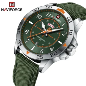 Naviforce Top Brand Men S Watches Waterproof Luxury Business Casual Nylon Strap Quartz Wristwatch Luminous Relogio