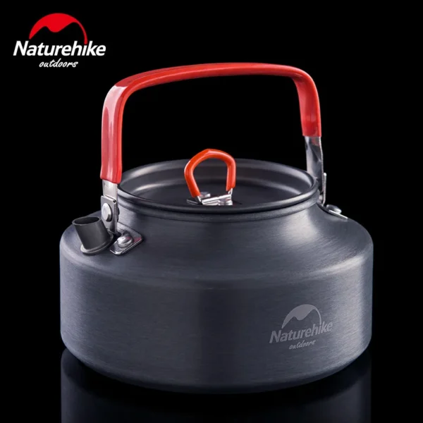 Naturehike Outdoor Camping Cookware 1 1l 1 45l Portable Water Kettle Camping Picnic Tableware Equipment Hard 1