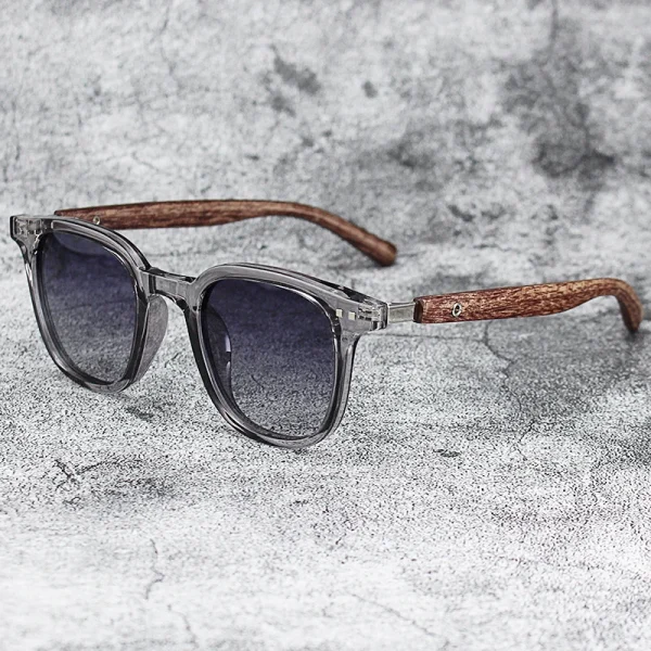 New Arrival Men Vintage Wooden Frame Sunglasses Classic Brand Sun Glasses Coating Lens Driving Eyewear For 2