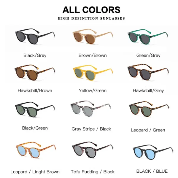 New Polarized Sunglasses Women Men Brand Design Trend Luxury Vintage Unisex Sun Glasses Men Driver Shades 4