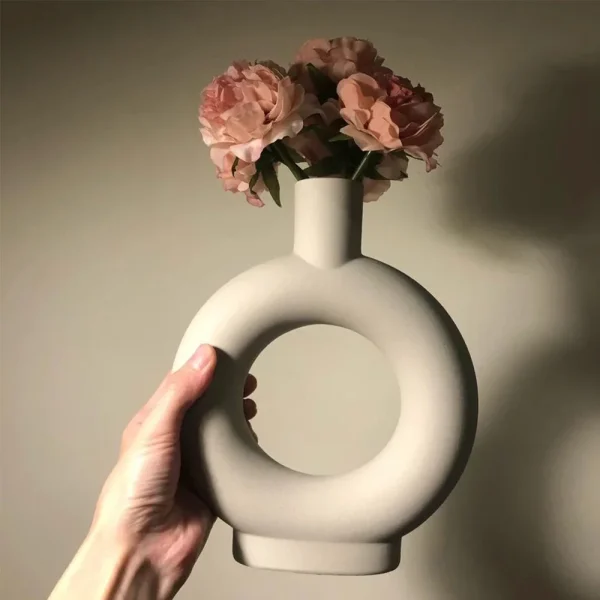 New Simple Ceramic Vase Dining Table Decorations Wedding Decorations Nordic Home Living Room Decorations Vase 1