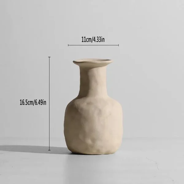 New Simple Ceramic Vase Dining Table Decorations Wedding Decorations Nordic Home Living Room Decorations Vase 5