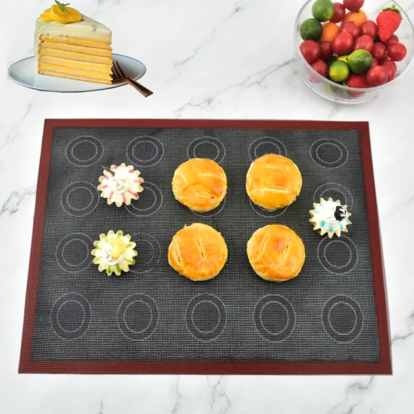 Perforated Silicone Baking Mat Non Stick Oven Sheet Liner Bakery Tools Pastry Macaron Pad For Cookies 1