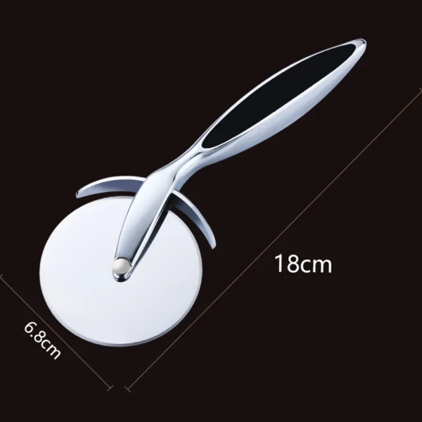 Pizza Cutter Stainless Steel Pizza Knife Cake Bread Pies Round Knife Pastry Pasta Dough Kitchen Spatula