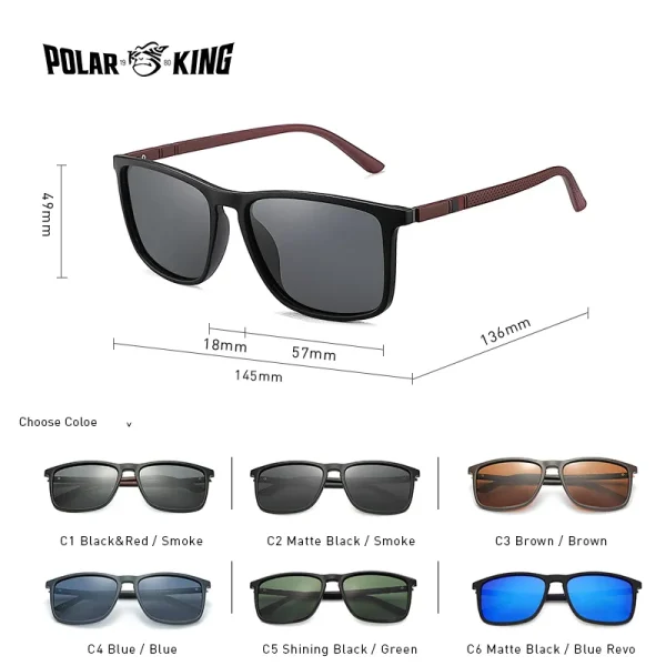 Polarking New Luxury Polarized Sunglasses Men S Driving Shades Male Sun Glasses Vintage Travel Fishing Classic 1