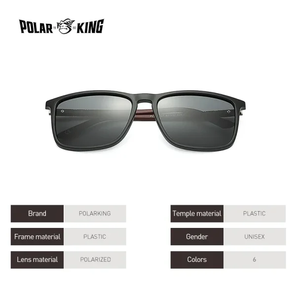 Polarking New Luxury Polarized Sunglasses Men S Driving Shades Male Sun Glasses Vintage Travel Fishing Classic 2