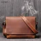 Retro Men S Genuine Leather One Shoulder Bag Head Layer Cowhide Cross Style Large Capacity Casual