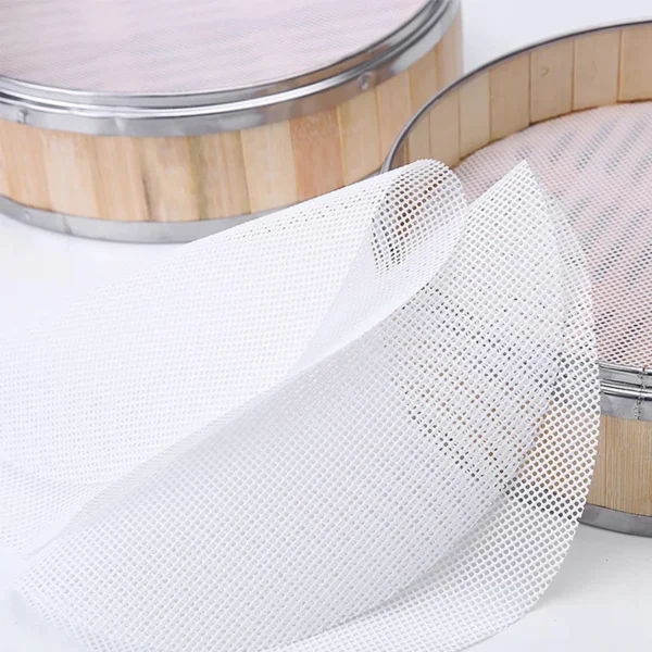 Silicone Steamer Non Stick Pad Dumplings Mat Reusable Steam Buns Kitchen Baking Pastry Dim Sum Mesh 3