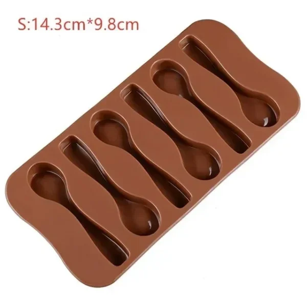 Spoon Baking Mold Cakes Decorations And Tools Cookie Cake Mold Kitchen Accessories Chocolate Pastry And Pastry 4