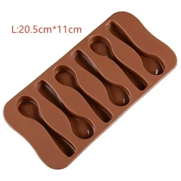 Spoon Baking Mold Cakes Decorations And Tools Cookie Cake Mold Kitchen Accessories Chocolate Pastry And Pastry 5