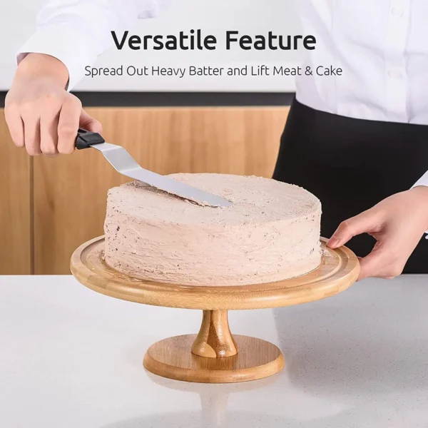 Stainless Steel Pastry Spatula Cake Cream Icing Frosting Spreader Smoothing Cake Decorating Tools Utensils Kitchen Accessories 2